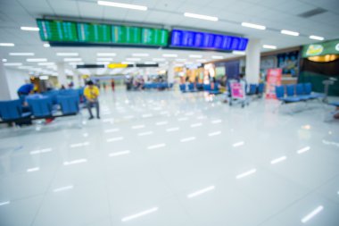 Bulanık arka plan: Gezgin Havalimanı terminal bulanıklık adam