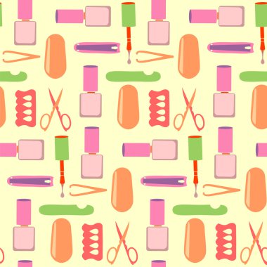 Vektör çivi sanat Güzellik Salonu. 