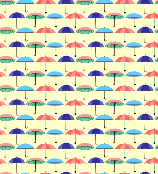 VOLTAR COM UMBRELLAS — Vetor de Stock