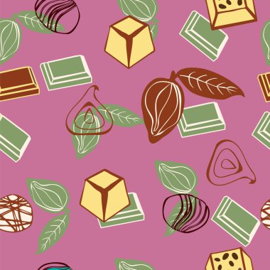 arka plan, çikolata ve kakao 