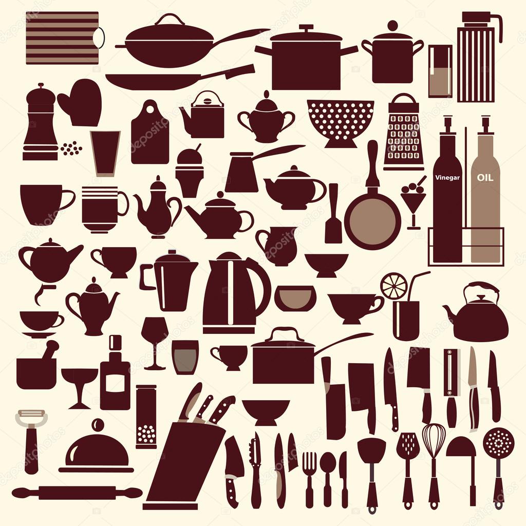  kitchenware set - Illustration
