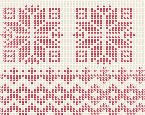Fond tricoté sans couture - illustation — Image vectorielle