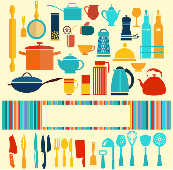  kitchenware set - background