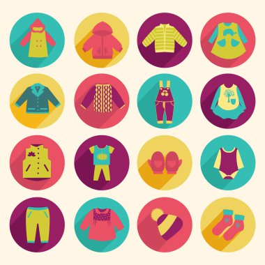 Çocuk Giyim - illüstrasyon topluluğu