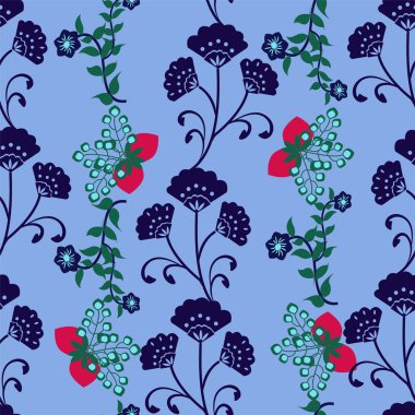 sorunsuz geçmiş çiçek desenli 