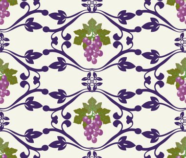  Dekoratif üzüm güzel üzüm desen