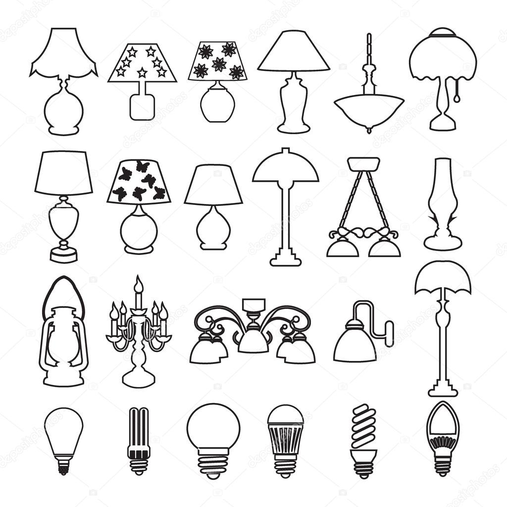The lighting devices - Illustration