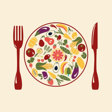 Sağlıklı gıda, Restoran simgeler