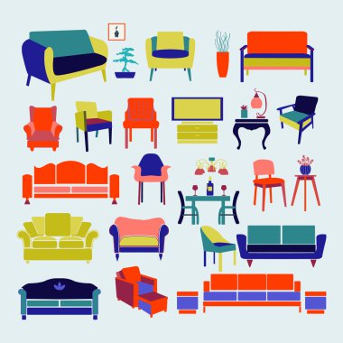 Mobilya ayarlamak - illüstrasyon