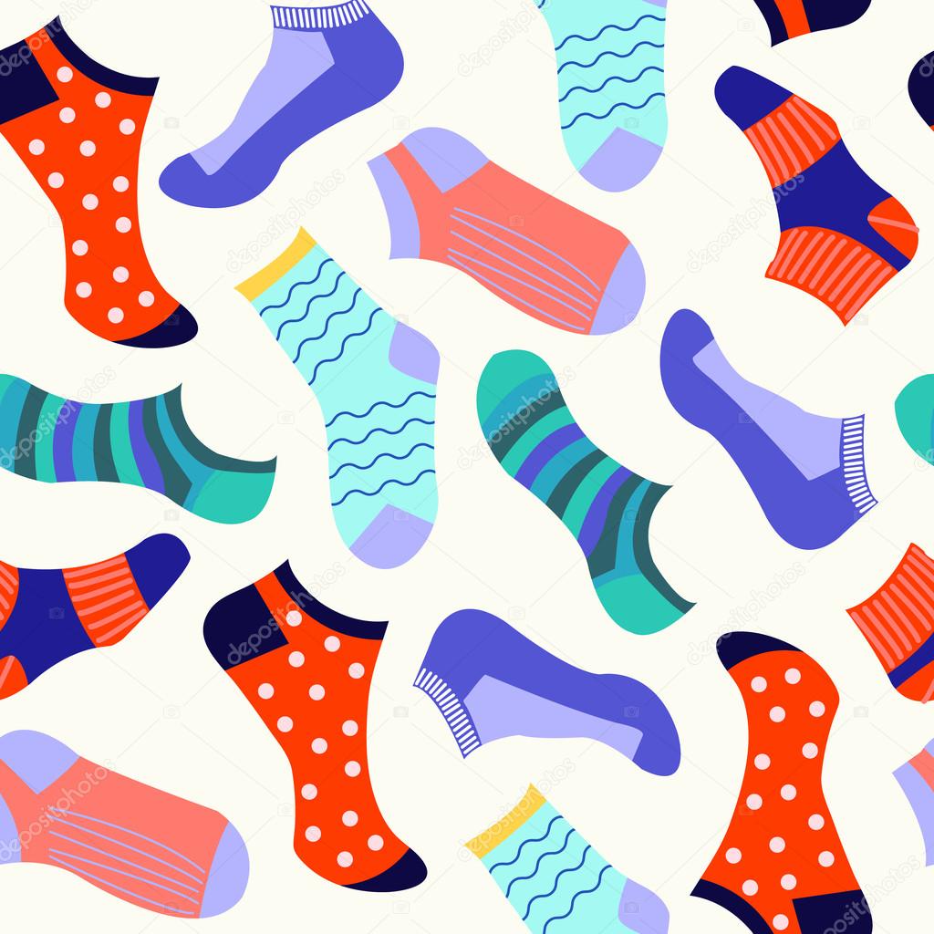 Different Types Of Socks Stock Vector Image By margolana 80509820 Different Types Of Socks Stock Vector Image By margolana 80509820