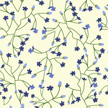 küçük çiçekli çiçekli arka plan