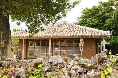 Ishigaki, Japonya, 17 Aralık 2013, Taketomi Adası Köyü, işi