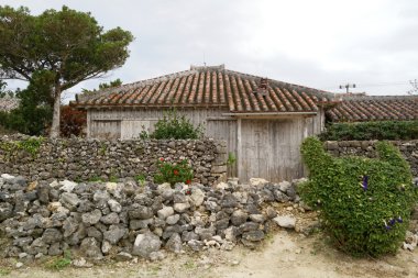 Ishigaki, Japonya, 17 Aralık 2013, Taketomi Adası Köyü, işi