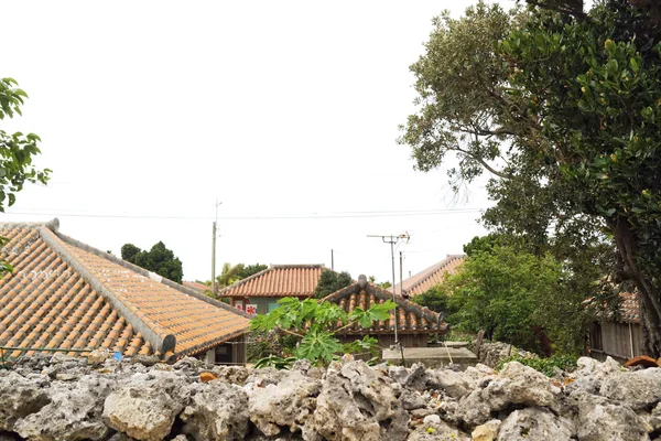 Ishigaki, Japão, dezembro, 17th, 2013, Taketomi island village, Ishi — Fotografia de Stock