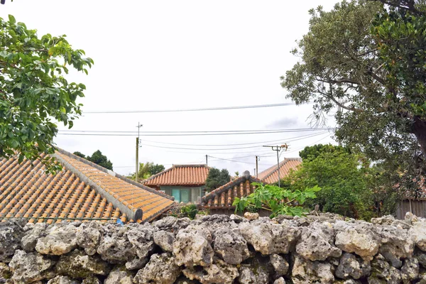 Ishigaki, Japão, dezembro, 17th, 2013, Taketomi island village, Ishi — Fotografia de Stock