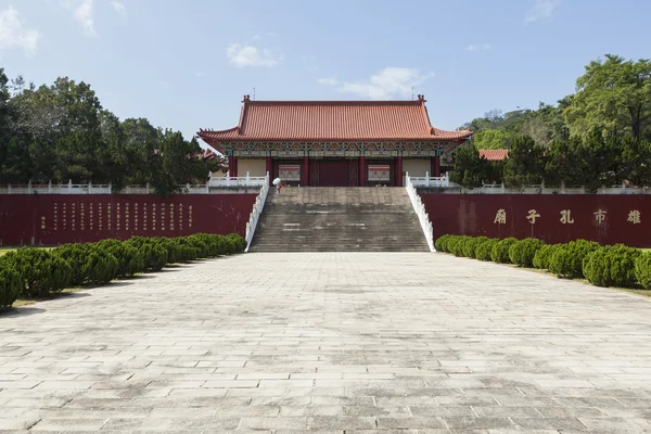 Kaohsuing, Taiwan, Janurary, 30th, 2013, konfucianska tempel och det — Stockfoto