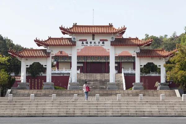 Kaohsuing, Taiwan, Janurary, 30th, 2013, konfucianska tempel och det — Stockfoto