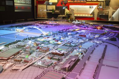 Shanghai, Çin, 1 Temmuz 2013: Anma Exhitiion exp