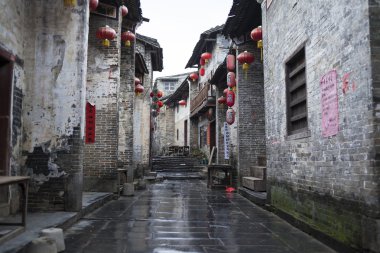 Huang yao antik kenti, Guangxi, China, 28, Mart 2014,