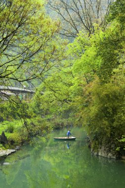 Huang yao antik kenti, Guangxi, China, 28, Mart 2014,