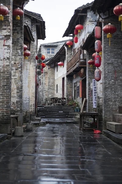 Huang yao Cidade antiga, Guangxi, China, 28 de março de 2014 , — Fotografia de Stock