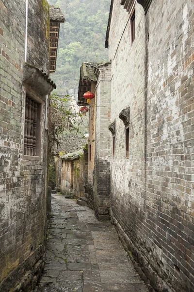 Хуан Яо Древний город, Гуанси, Китай, 28 марта 2014 года , — стоковое фото