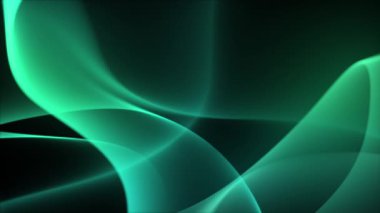 Üç boyutlu animasyon. Soyut Dalgalar Akan Kromatik Neon Kusursuz Desensiz Arkaplan, dinamik soyut dalgalar ve çizgiler. Zarif Dalgalı Çizgiler Canlandırma Arkaplanı