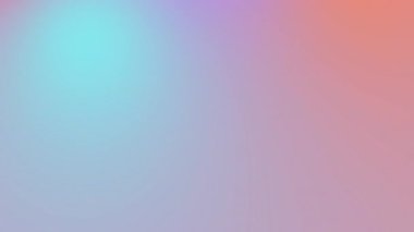 Üç boyutlu animasyon. Soyut renkli animasyon yatay neon gradyan hareket pürüzsüz arkaplan. Hipnotik ışık hareketi