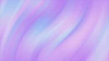 Üç boyutlu animasyon. Soyut renkli animasyon yatay neon gradyan dalgalı hareket pürüzsüz arkaplan. Yumuşak akış çizgilerine sahip animasyon gradyan arkaplan