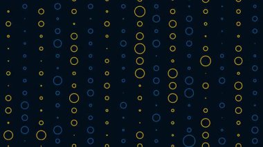 Canlandırılmış Geometrik kalıp veya arkaplan. Soyut hareket şekilleri arka plan, antika retro renkler. Düz bir tasarımda kusursuz hareket grafik arkaplanı