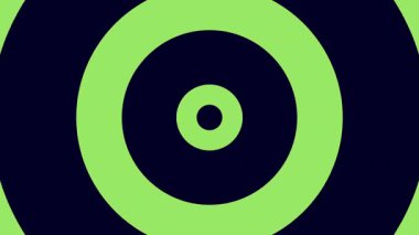 Canlandırılmış Geometrik kalıp veya arkaplan. Soyut hareket şekilleri arka plan, antika retro renkler. Düz bir tasarımda kusursuz hareket grafik arkaplanı