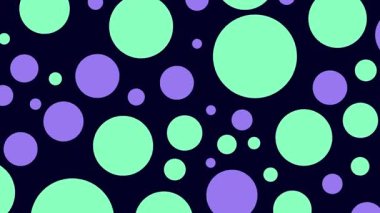 Canlandırılmış Geometrik kalıp veya arkaplan. Soyut hareket şekilleri arka plan, antika retro renkler. Düz bir tasarımda kusursuz hareket grafik arkaplanı