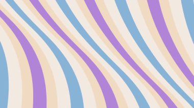 Retro animasyon çizgileri 80 'ler-90' lar sentetik dalga titreşimleriyle arka planda renk sallıyor. Dalgalı çizgiler titreşim, dalgalanma ve akış hipnotize edici bir şekilde parlayan grafikler, dinamik retro-fütüristik hareket grafikleri döngüsü oluşturur