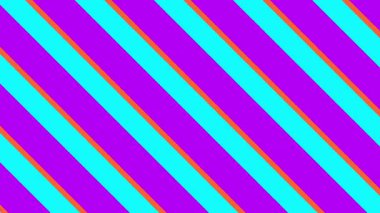 Retro animasyon çizgileri gerçeküstü aptallığı 80-90 'ların nostaljisi ile harmanlayan bir arka plan sallıyor. Dalgalı çizgiler titreşiyor ve canlı neon eğimlerinde dalgalanarak hipnotik retro-fütüristik bir döngü yaratıyor.