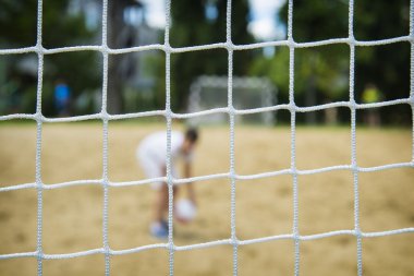 Plaj Futbolu oyuncu net üzerinden. Rio Olimpiyat Oyunları.