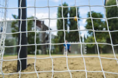 Plaj Futbolu oyuncu net üzerinden. Rio Olimpiyat Oyunları.
