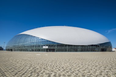 Sochi, Rusya Federasyonu - 6 Temmuz: Bolshoy buz kubbe üzerinde 06 Haziran 2016 dünya koro oyunlar için