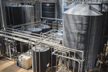 Satır MICROBREWERY paslanmaz tanklar