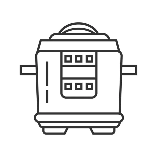 Мультипликационный Вектор Идеальной Иконы Знак Линии Китчен Символ Бытовых Инструментов — стоковый вектор