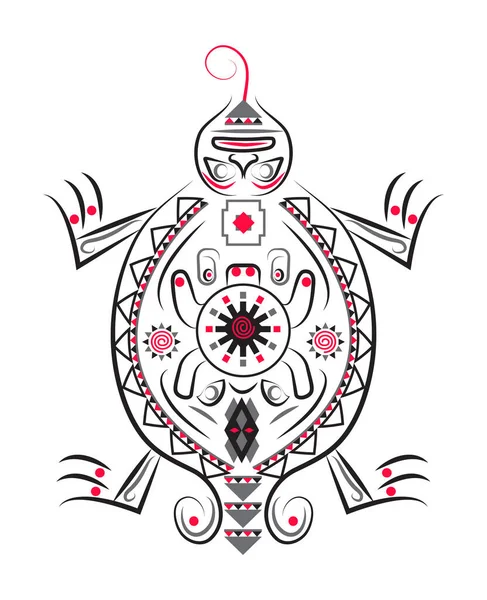 Latino Americano Poncho Ornamento Vector Para Tarjeta Felicitación Bordado Ilustración — Archivo Imágenes Vectoriales