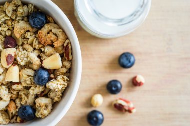 Görüntü sağlıklı kahvaltı.