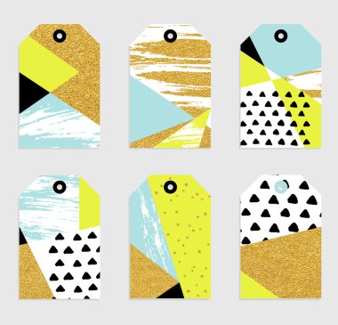 elle çizilmiş geometrik tebrik Etiketler