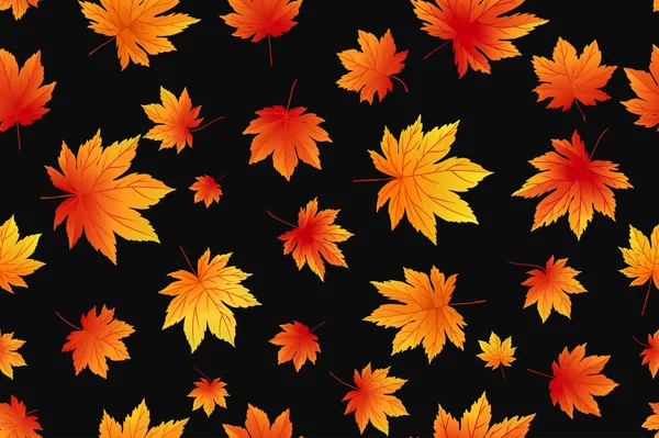 Kleurrijke herfstbladeren — Stockvector