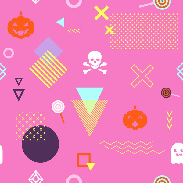 Halloween seamless pattern — Stock Vector