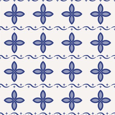 Tek renkli geometrik desen