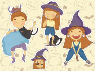 Sevimli küçük cadı