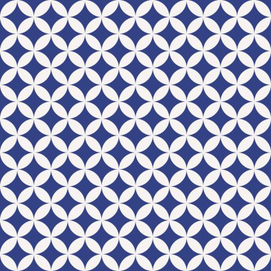 Tek renkli geometrik desen