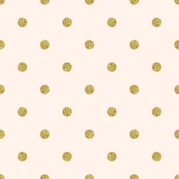 Dotted seamless  glitter pattern — Stock Vector