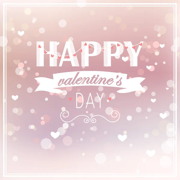 Buon San Valentino Card Design . — Vettoriale Stock