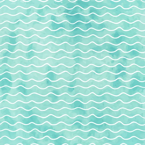 Modèle de vagues sans couture — Image vectorielle